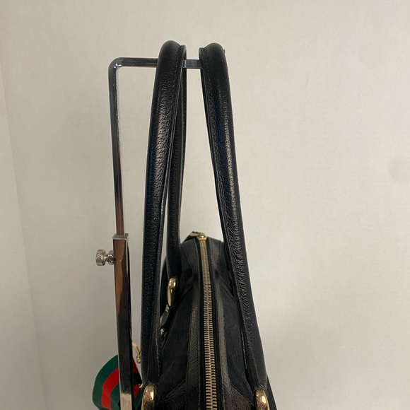 🖤GUCCI GG CANVAS BOSTON BAG BLACK🖤 - Picture 6 of 13